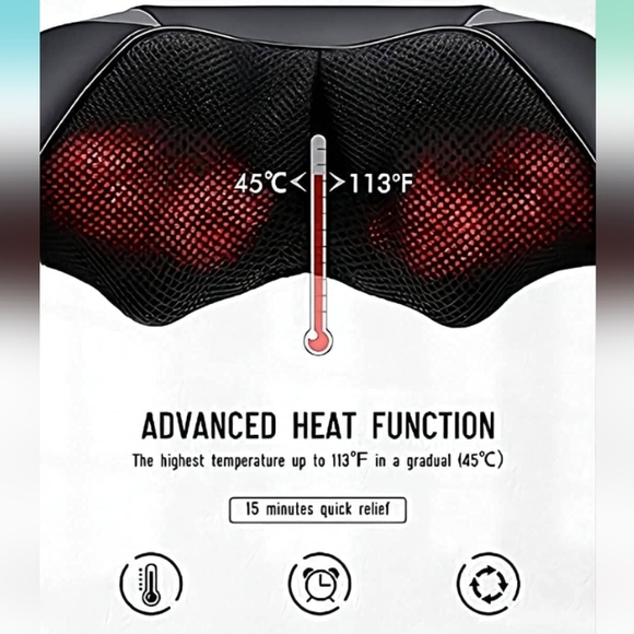 Shiatsu Neck and Body Massager - Picture 2 of 5